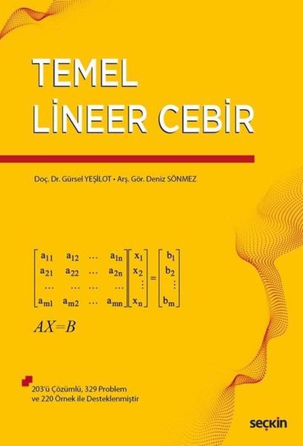 Temel Lineer Cebir - Seçkin Yayıncılık - Image 1
