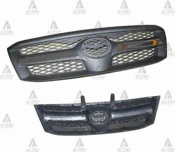 Panjur Hilux 2006-2008 D4D Siyah Krom Çıtalı (1 Adet) (Oem No: 53111-0K010) - Image 1