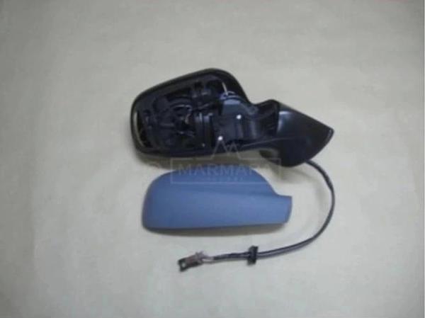 407 Elektrikli Katlanır Ayna 2004-2012 Astarlı Sensörlü Mavi Cam Sağ Oem No:8149Vc - Image 1