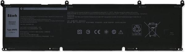 Dell Alienware M17 R4 ile Uyumlu Notebook Bataryası Pili 3 Cell 56WH - Image 1