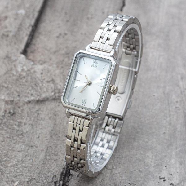 Luna Silver Kadran Gümüş Renk Kordon Kadın Saat ST-304197 - Image 1