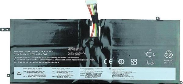 Lenovo ile Uyumlu ThinkPad X1 Carbon 1st Gen Versiyon 3463  Batarya Pil - Image 1