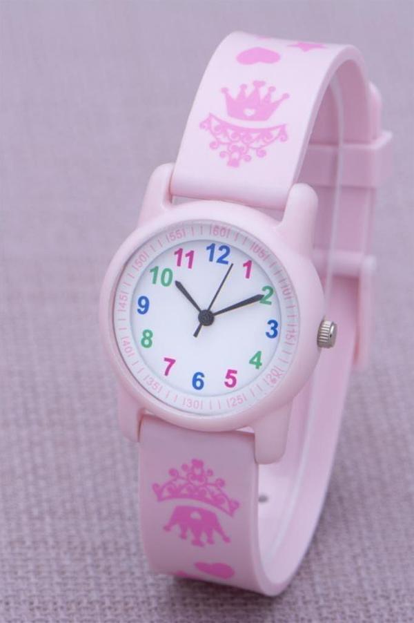 Prenses Tacı Analog 6-13 Yaş Çocuk Kol Saati St-303843 - Image 1