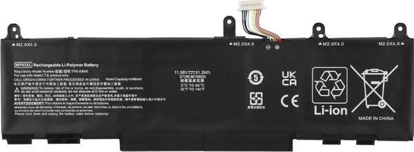 HP EliteBook x360 1040 G9 ile Uyumlu Notebook Bataryası Pili - Image 1