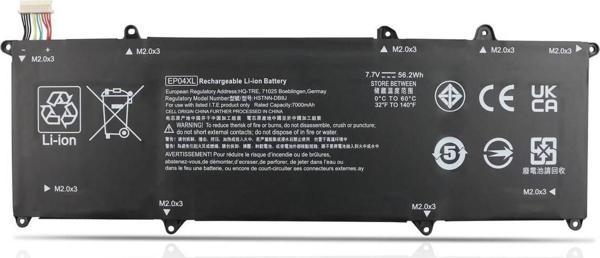 HP Elite Dragonfly G2 ile Uyumlu Notebook Bataryası Pili - Image 1