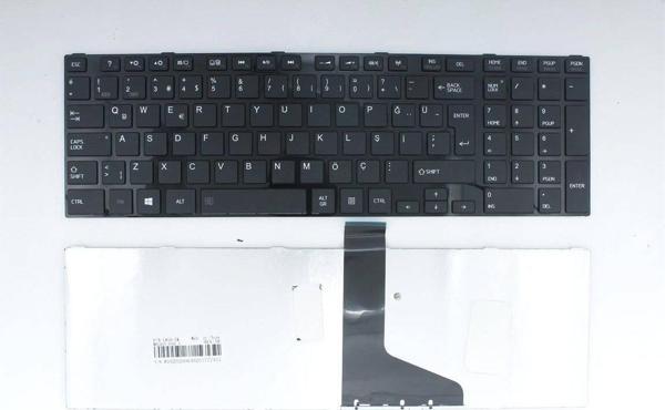 Toshiba  ile Uyumlu Satellite C875 Klavye Siyah, Tuş Takımı - Image 1