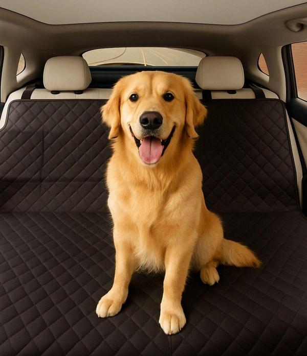 Ribac Araç Koltuk Koruyucu Su Geçirmez Kedi Köpek Minder Örtüsü - Image 1