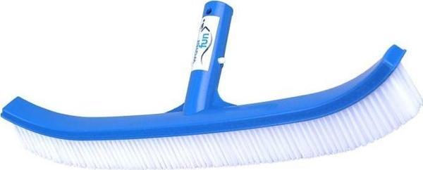 Water Fun Kıvrık Plastik Telli Havuz Fırçası 46 cm Curved Plastic Wire Bristle Head-ToptancıyızBiz - Image 1