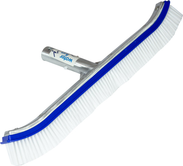 Water Fun ALÜMINYUM Destekli Klipsli Kıvrık Havuz Fırçası 45 cm-Wall Brush with Aluminum Back-ToptancıyızBiz - Image 1
