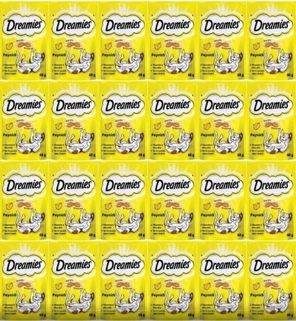 Dreamies Kedi Ödül Maması Peynirli 60 gr X 24 Adet - Image 1