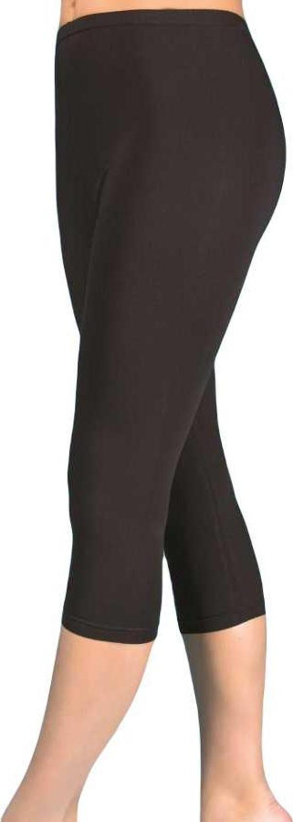 Kadın Likralı Diz Altı Kapri 6 lı Tayt Berrak-2273 - Image 1