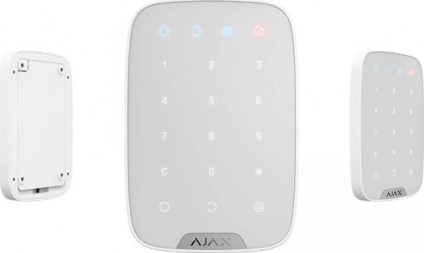 AJAX Keypad Kablosuz Tuş Takımı - Beyaz - Image 1