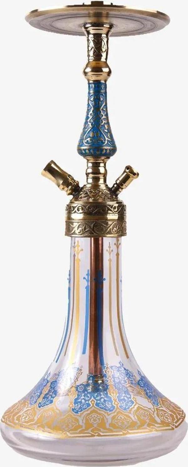 Altunlar Shop Hürrem Kahveci Nargile Takımı Mavi - Image 1