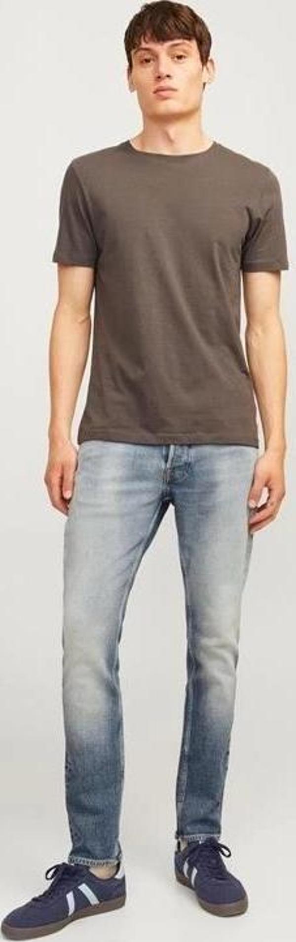 Jjıglenn Jjcooper Cj 091 Noos Dar Paça Erkek Kot Pantolon - Image 1
