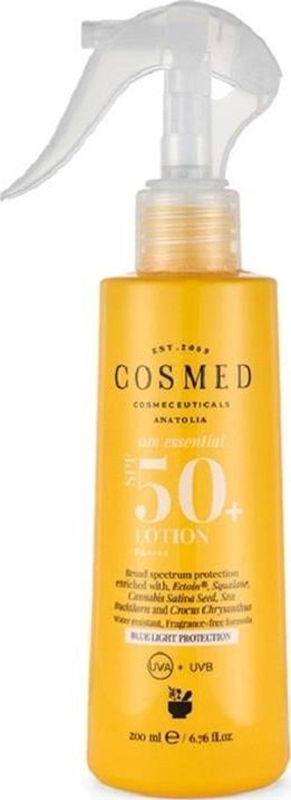 Cosmed Sun Essential Spf50+ Güneş Losyonu 200 ml - Image 1
