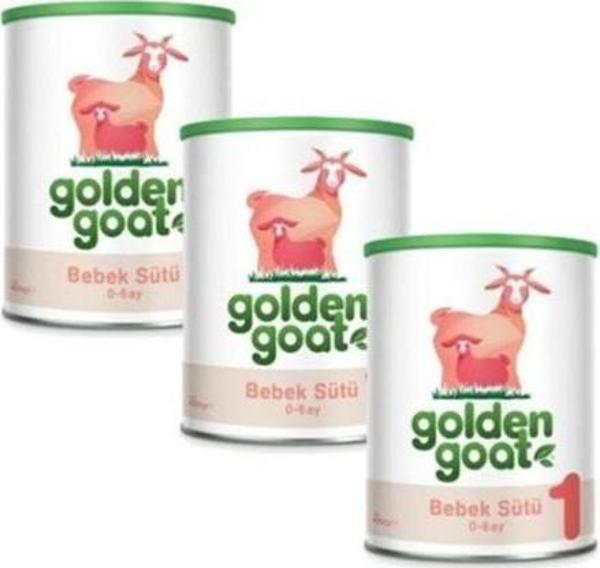 Golden Goat 1 Keçi Sütü Bazlı Bebek Sütü 3'lü Paket - Image 1