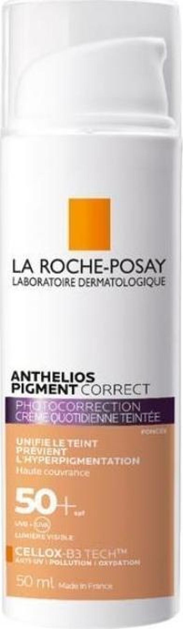 La Roche-Posay Anthelios Pigment Correct SPF50+ Renkli Güneş Kremi- Medium - Image 1
