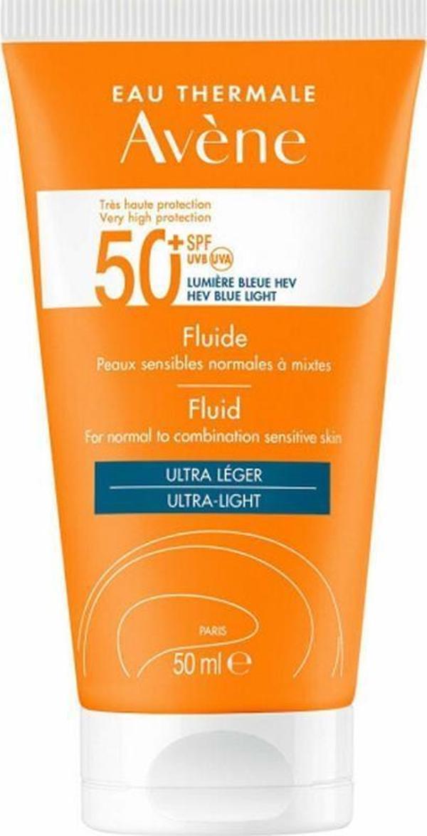 Avene Fluid Ultra-Light SPF 50 Güneş Kremi 50 ml - Image 1