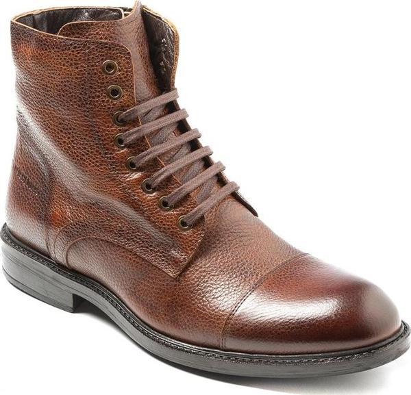 Erkek  KA-BC3802 John May TEKSTIL CASUAL BOT Taba Flooter - Image 1