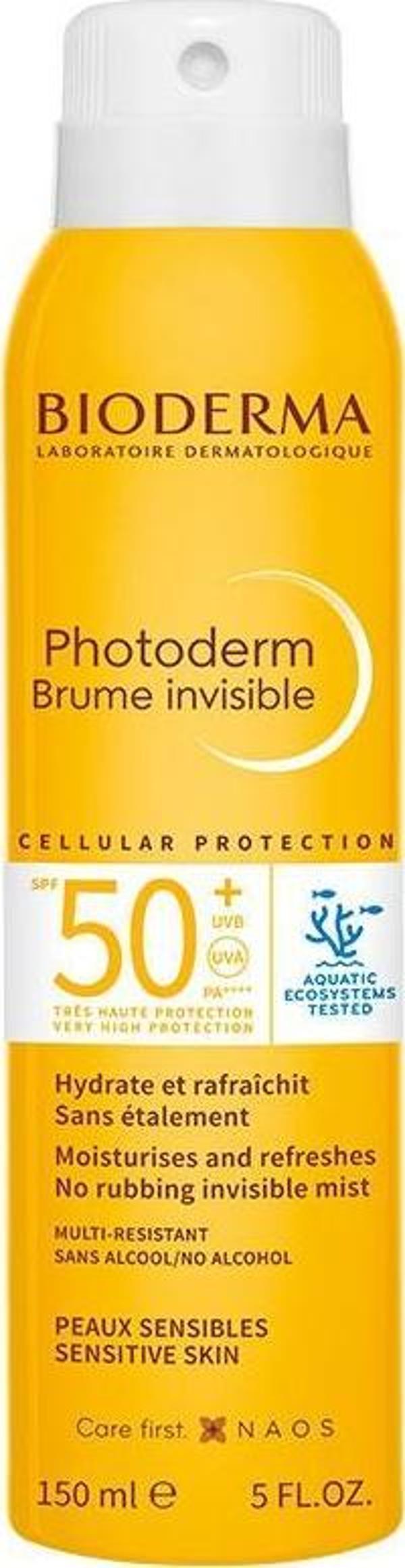 Bioderma Photoderm Brume Invisible Mist SPF 50+ 150 ml - Image 1
