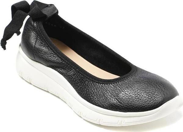 Kadın Babet 4255 Frau Deer Ballerinas Leather Nero - Image 1