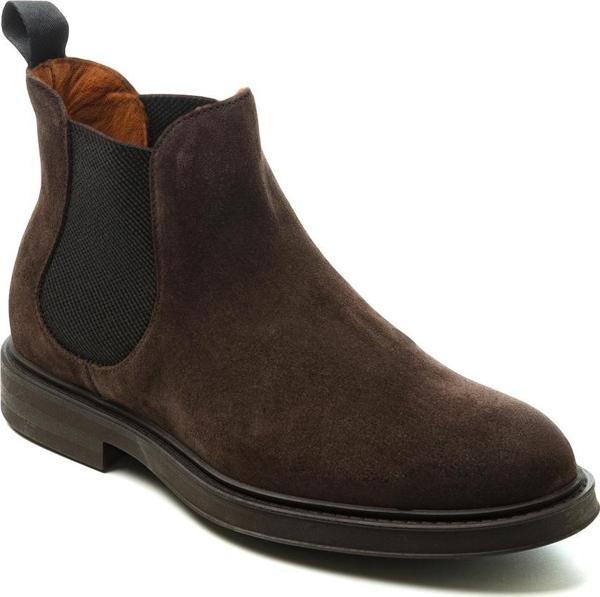 Erkek Bot 73A3 Frau WAXY Ankle Boot PEPE (Dark Brown) - Image 1