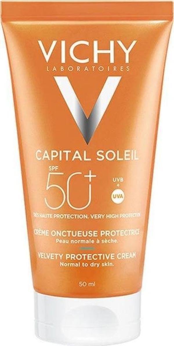 Vichy Ideal Soleil Spf50+ Velvety Güneş Kremi 50 ml - Image 1