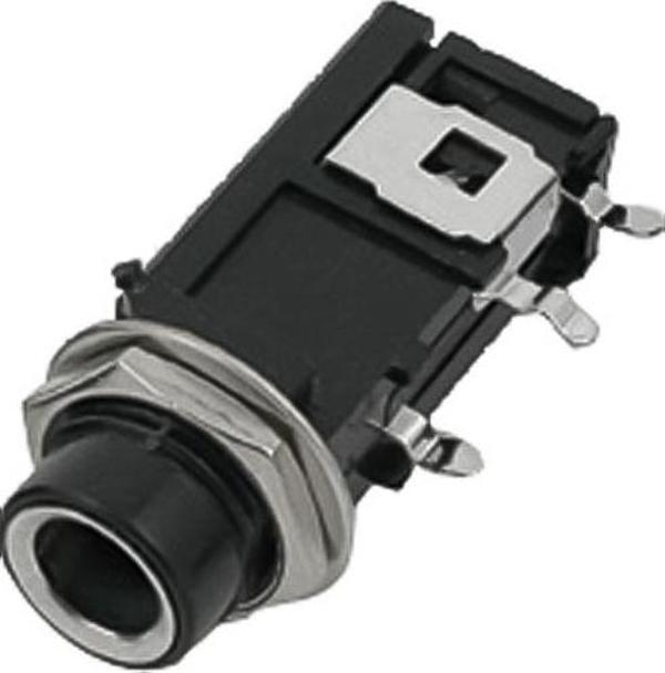 6.3 MM GİTAR JACK STEREO YATAY ŞASE ZE-1061-Findit - Image 1