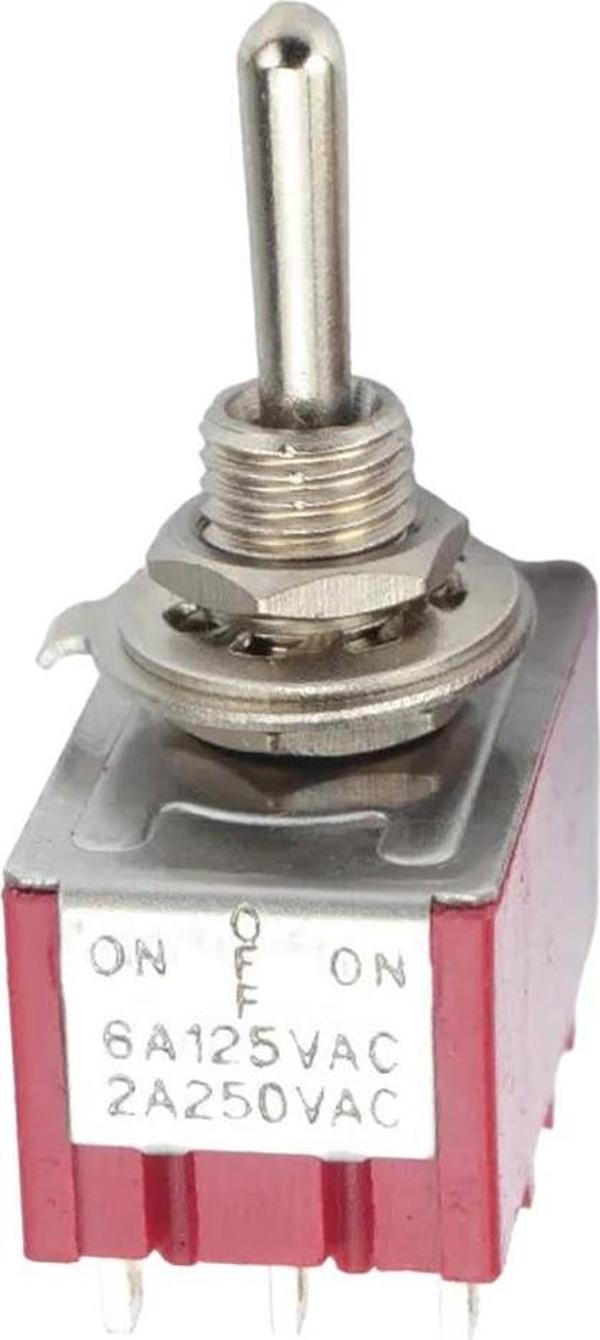 TOGGLE SWİTCH ON-OFF-ON Ø6MM 12P MTS-403 (IC-148D)-Findit - Image 1