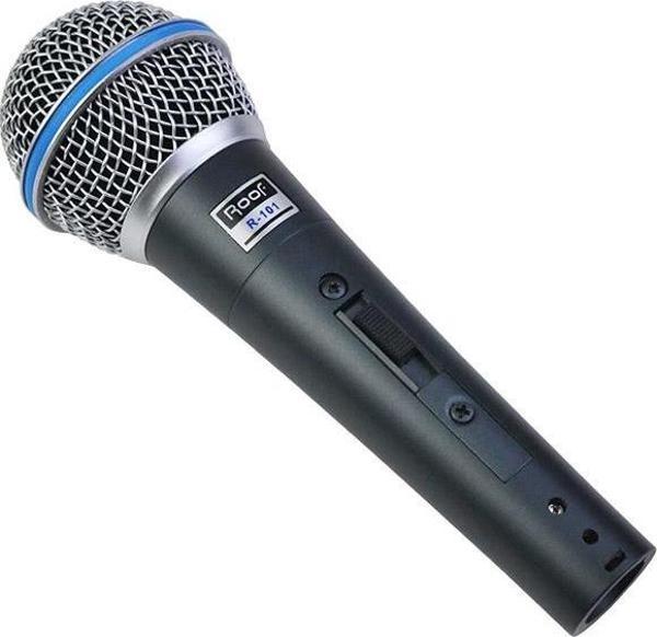 600 OHM DİNAMİK KABLOLU EL MİKROFONU R-101-Findit - Image 1