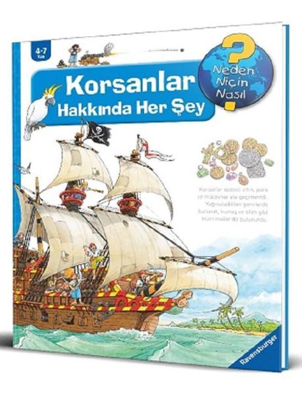 Korsanlar Hakkında Her Şey-Neden Niçin Nasıl Serisi - Ravensburger Eğitim Kitapları - Image 1