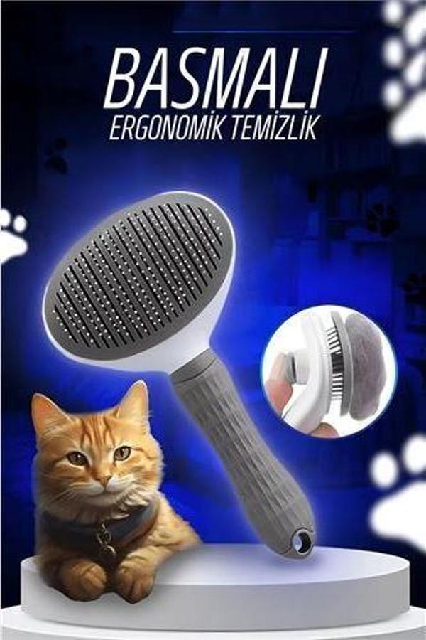 Cuervo Otomatik Temizlenen Kedi Köpek Tarağı - Image 1