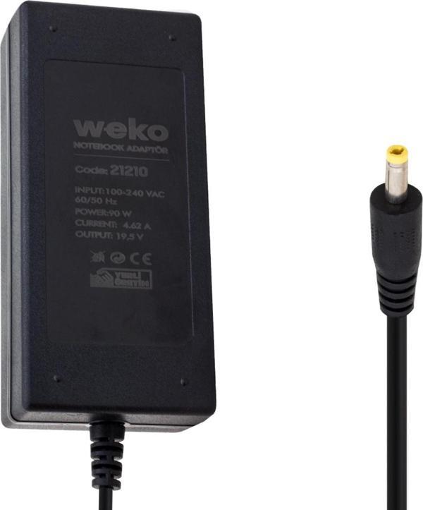 19.5 VOLT 4.62 AMPER 90 WATT 4.0*1.7 UÇLU NOTEBOOK ADAPTÖR YERLİ ÜRETİM-Findit - Image 1