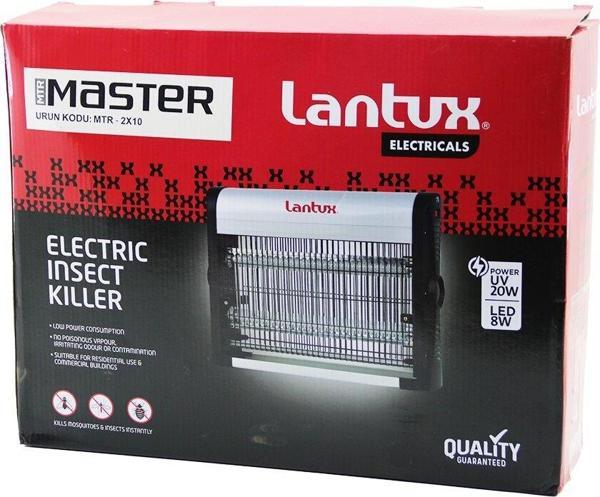 MTR-2X10 LXIK-210 PO WER  UV - 20W  SİNEK ÖLDÜRÜCÜ CIZ CİHAZI MAKİNE  2X10W   LED 8W - 60M2-Findit - Image 1