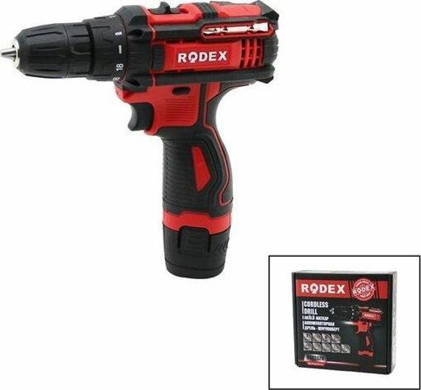 2 KADEME HIZ - VİTESLİ   ŞARJLI  MATKAP  0-350 / 0-1350 RPM   12V / 1.3A LI-ION RDX-3320-Findit - Image 1