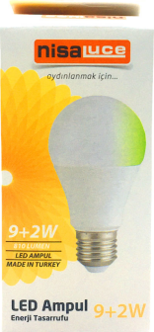 9+2W E27 BEYAZ-YEŞİL LED AMPUL (2818) - Image 1