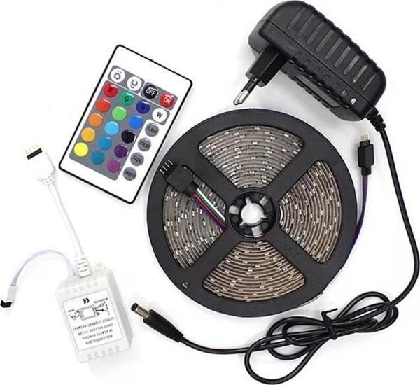 Şerit Led 5 Metre Kumandalı Animasyonlu RGB-Findit - Image 1