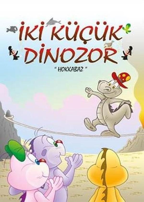 Hokkabaz-İki Küçük Dinozor - Mor Elma Yayıncılık - Image 1