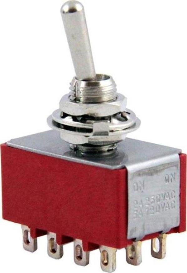 IC-148C ON-ON Ø6MM TOGGLE SWİTCH MTS-402-Findit - Image 1
