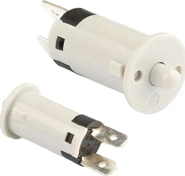 IC-187A KAPAK SWİTCH Ø12MM (NC) NORMALDE KAPALI KONTAK PBS-25B BEYAZ-Findit - Image 1