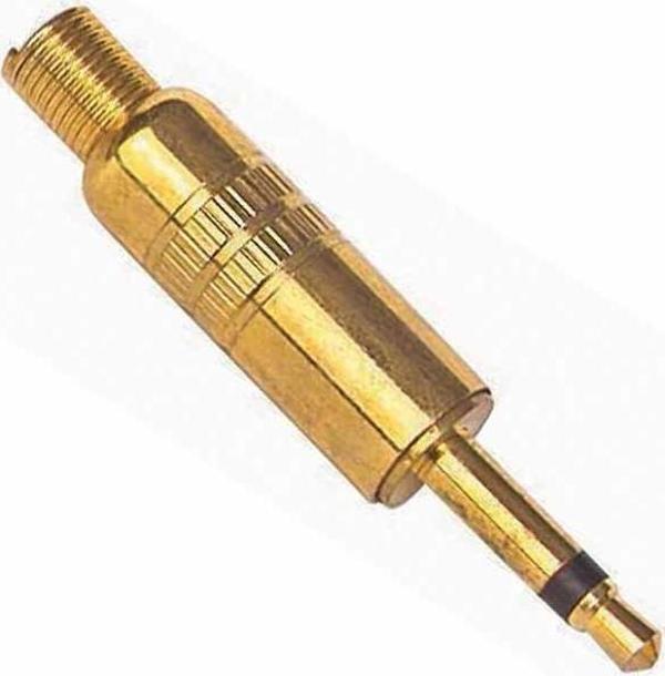 3.5 MM MONO GOLD METAL JACK FİŞ-Findit - Image 1