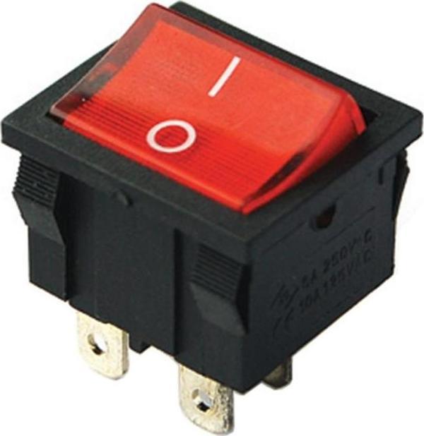 ORTA BOY IŞIKLI ANAHTAR ON-OFF 4PIN (IC-126)-Findit - Image 1