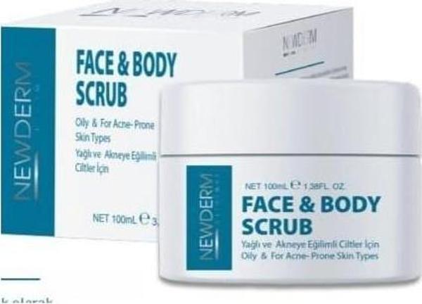 Newderm Face Body Scrub 100 Ml  - Image 1