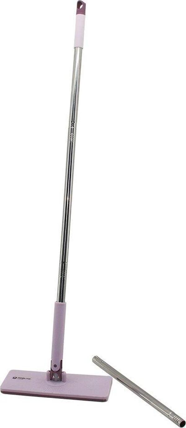OTOMATİK BEZ DEĞİŞTİREN MOP SAP ÇEK=BEZ BIRAK - SAP İT=BEZ TUT 360° BAŞLIK=9.5X25CM- SAP:115CM-Findit - Image 1