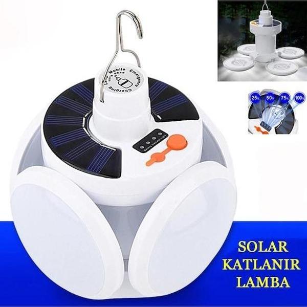 Solar 5 Kanatlı Kamp Lambası-Findit - Image 1