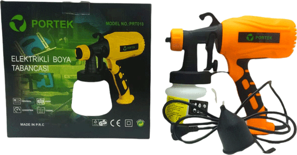 ELEKTRİKLİ BOYA TABANCASI 1000 ML.400W PRT-018-Findit - Image 1