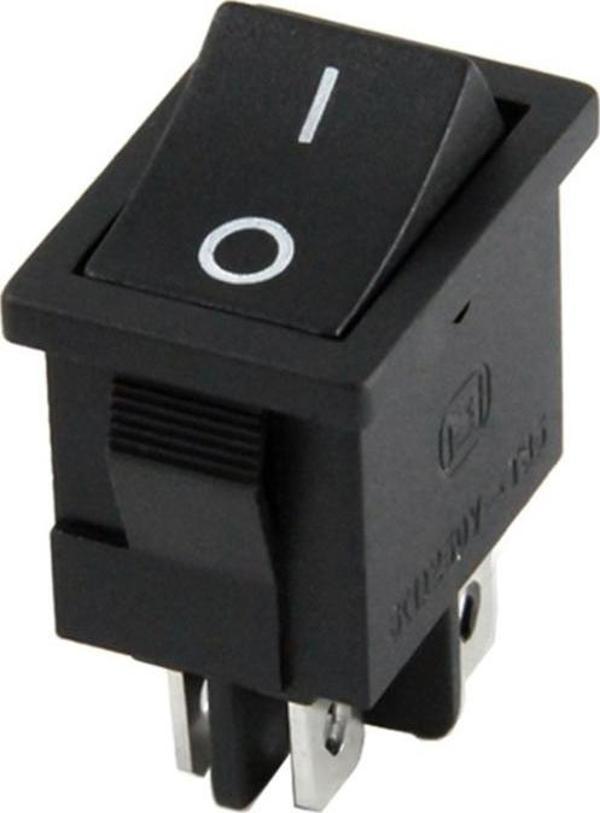 YÜKSELTİCİ ANAHTARI MİNİ IŞIKSIZ 4 PİNLİ SİYAH (IC-122)-Findit - Image 1
