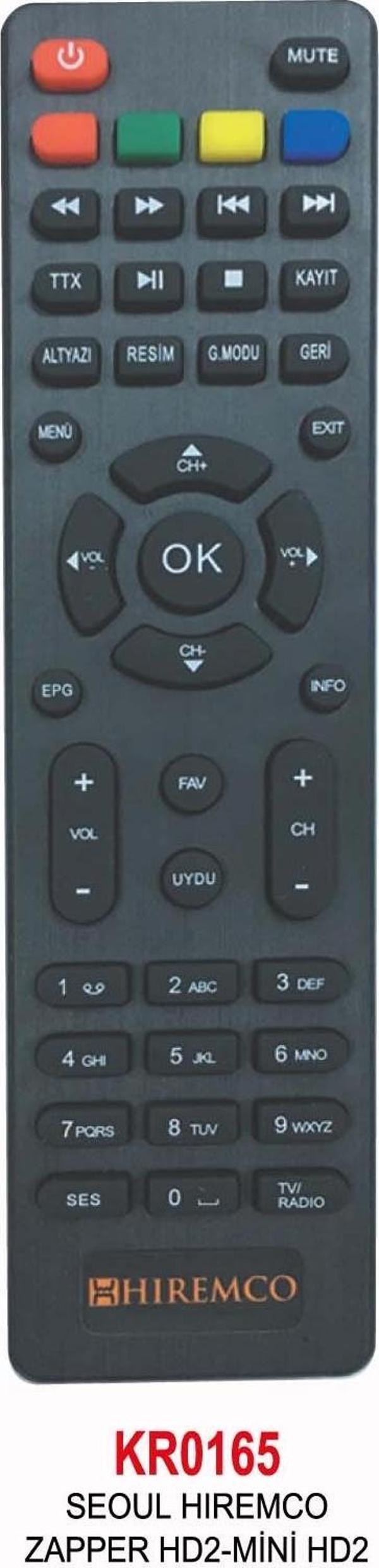 SEOUL HIREMCO-ZAPPER HD2-MİNİ HD2 KUMANDA - Image 1