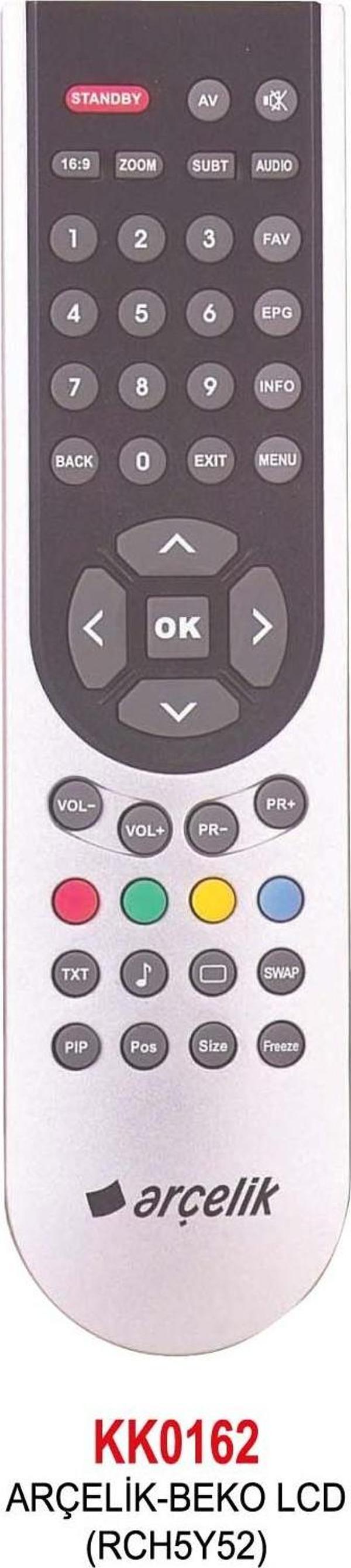 ARÇELİK - BEKO LCD (RCH5Y52) KUMANDA - Image 1