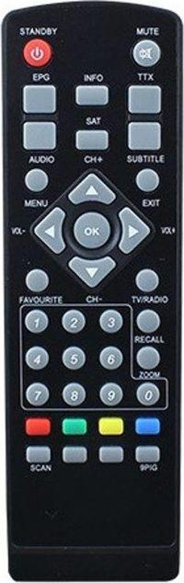 Korax Mini Box Uydu Alıcı Kumandası - Image 1